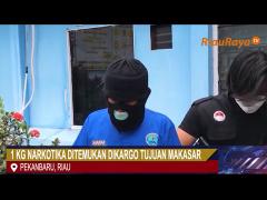 1 KG SABU DITEMUKAN DI KARGO TUJUAN MAKASSAR